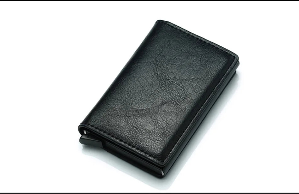 Carbon Fiber Slim Aluminum Wallet