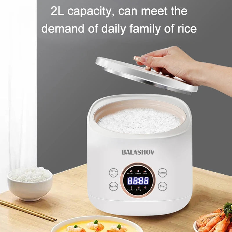 Smart rice cookers for 1-3 people