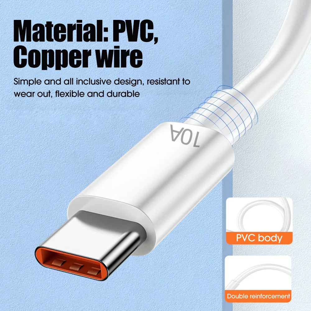 Cable com Carga Rápida para Celular 120W 10V