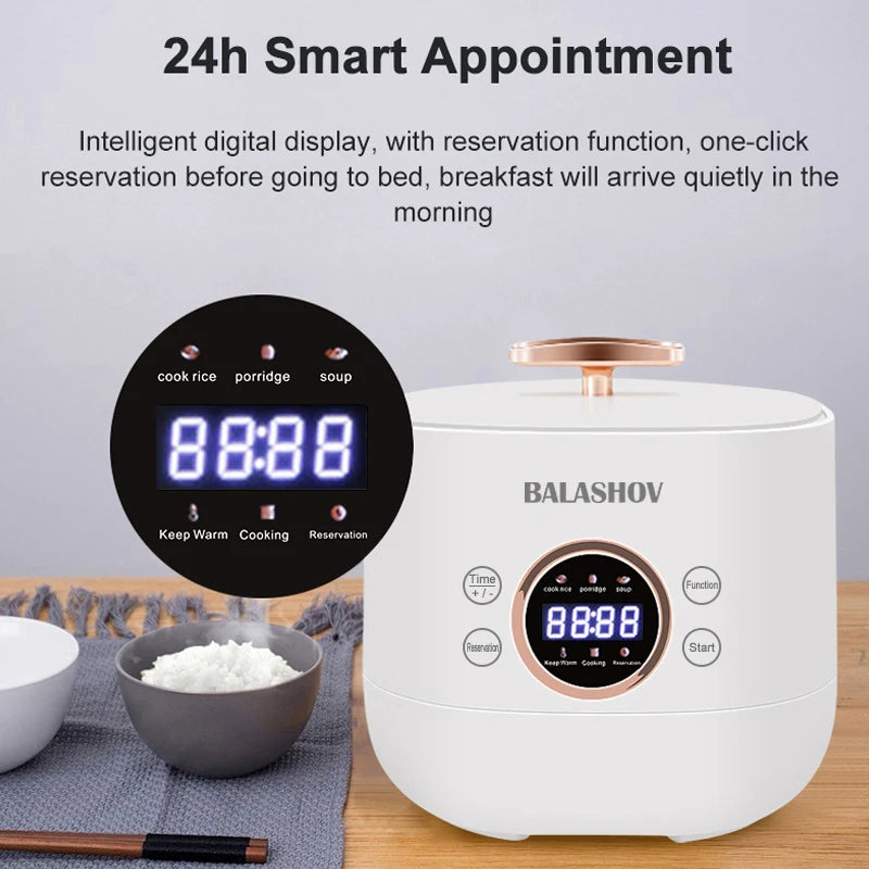 Smart rice cookers for 1-3 people