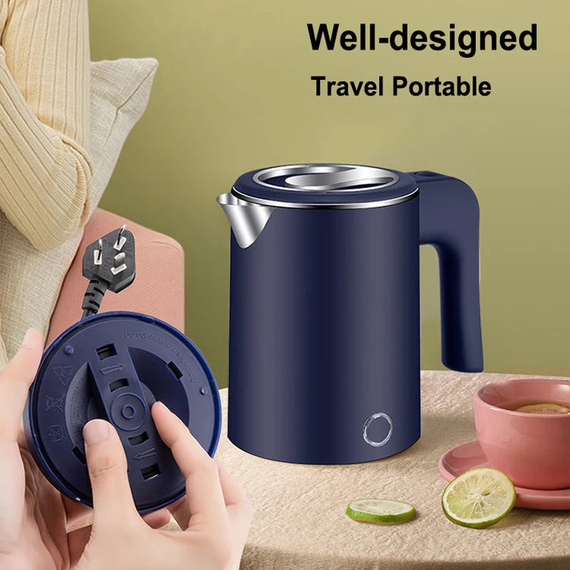 600ml Portable Travel Electric Kettle 