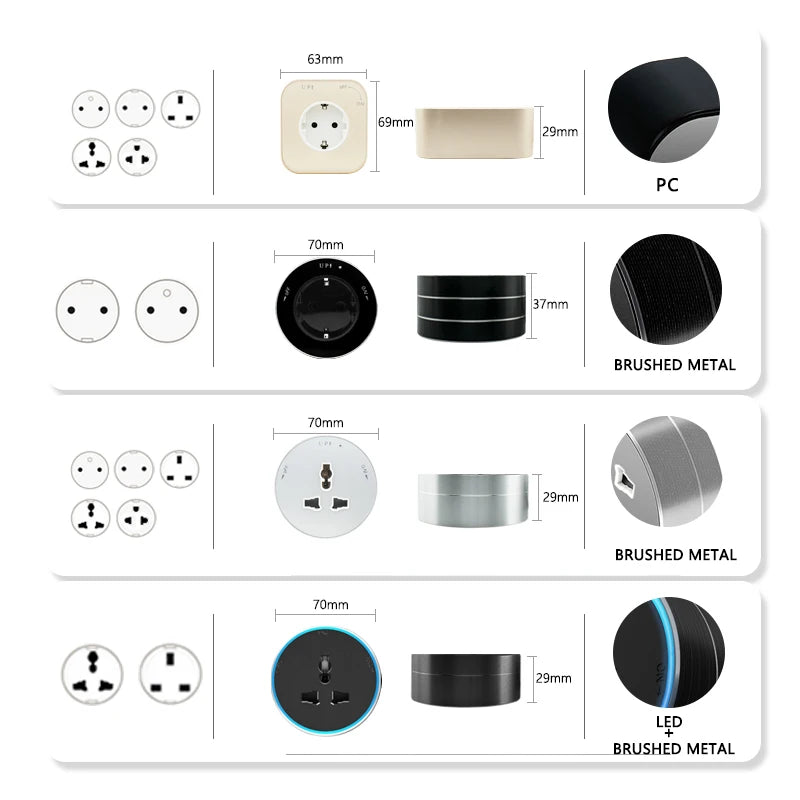 Extendable Power Outlet for