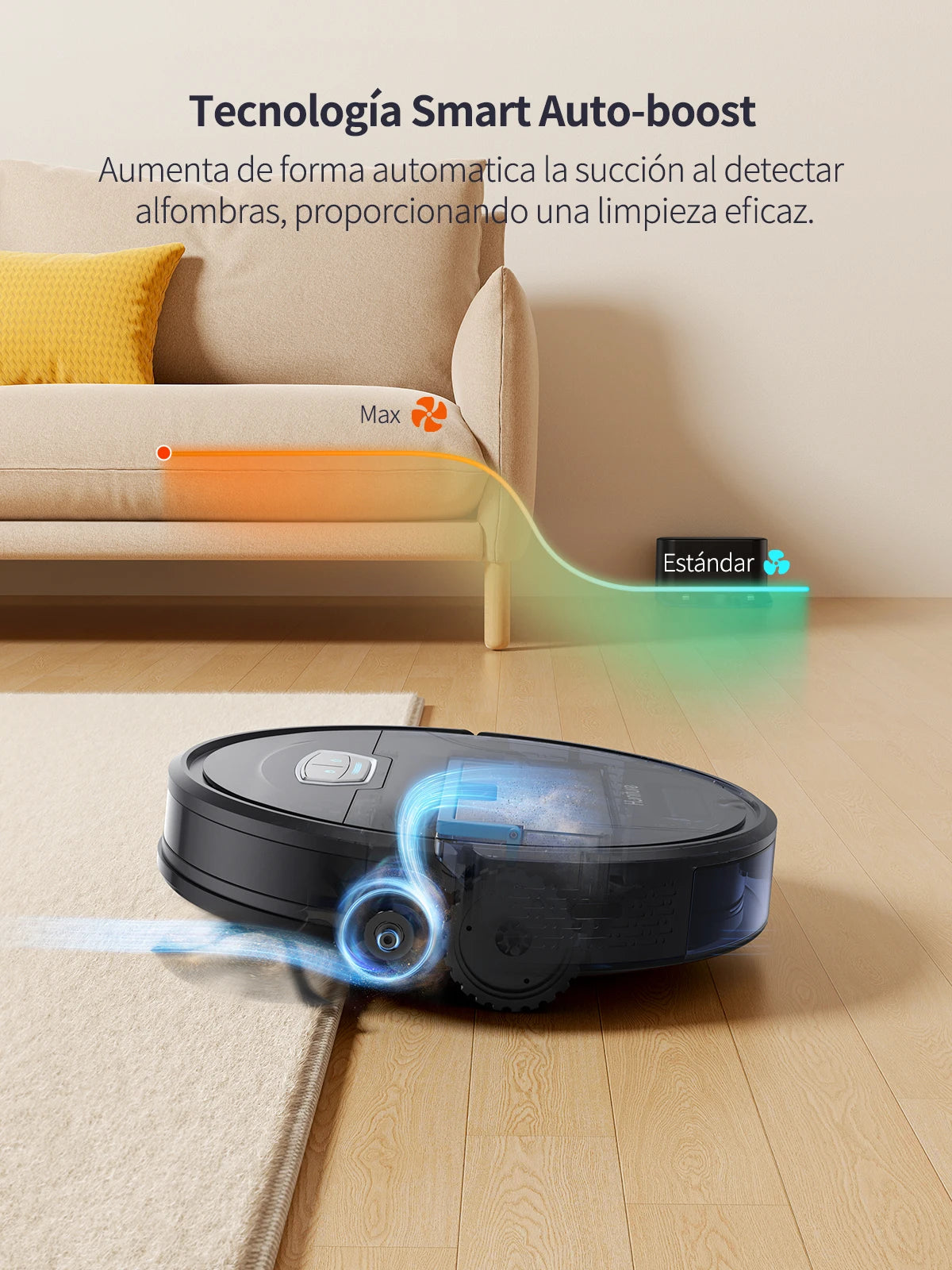 Honiture Robot Vacuum Cleaner 3 in 1 6000 Powerful