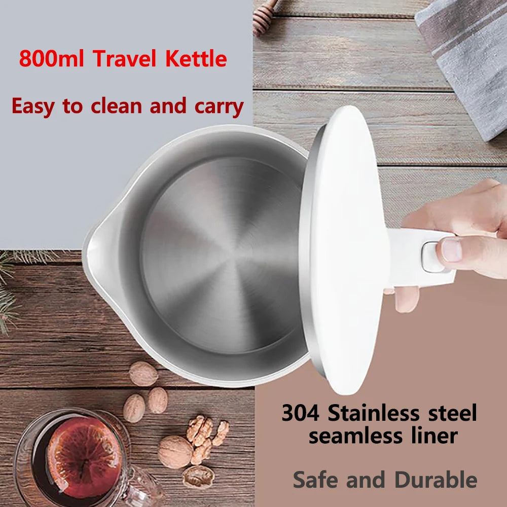 600ml Portable Travel Electric Kettle 